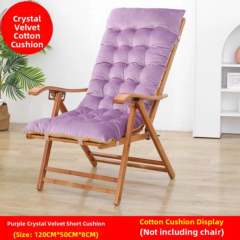 Thickened Office Chair Pad Modern Simple Style Four Seasons Universal Office Chair Cushion Sofa Backrest Pad for Rocking Chair