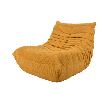 Compression sofa Foshan factory frameless integrated molding sponge caterpillar lazy fabric SOFO chair furniture