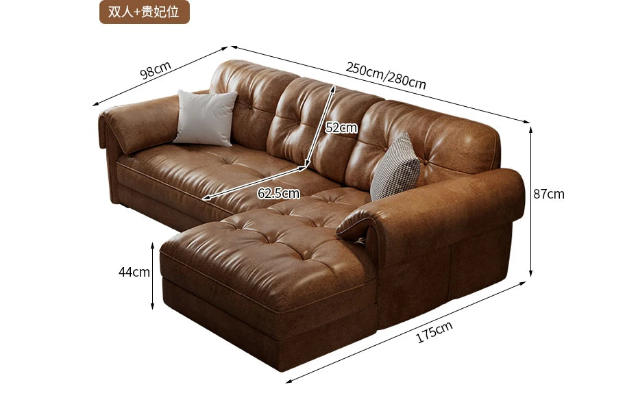 Leather Corner Living Room Sofas Armchair Minimalist Lazy Lounge Living Room Sofas Hallway Designer Muebles Postmodern Furniture