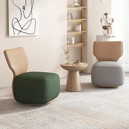 Nordic Style Single Living Room Chair - Luxury Relaxation Furniture for Home - Comfortable Office Chair with Support