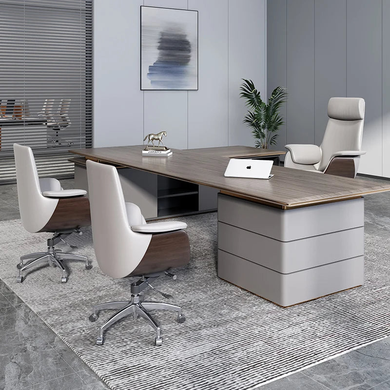 Simple Ergonomic Office Chair Footrest Nordic Style Modern Design Office Chair Comfortable Luxury Chaise Bureau Office Furniture