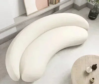 Luxury Living Room Sofas Minimalist Curved Nordic Luxury Lazy Sofa Aesthetic Double Sillas Para Sala De Estar Home Furniture