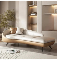 xxzModern curved sofa living room deck chair hotel homestay leisure beauty couch