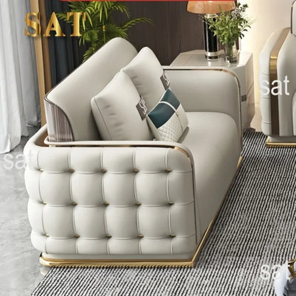 Hot Sales Living Room Furniture Home Furniture Modern Leather Couches Sectional Sofa Divano Camas Meuble De Salon
