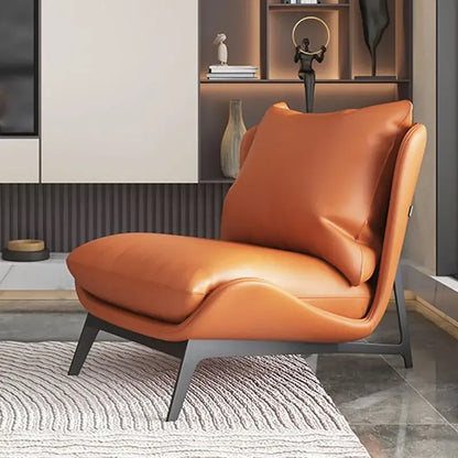 Single Chair Sofa Dining Armrest Chairs Black Yellow Upholstered Armchair Living Room Upholstery Replacement Salon Furniture