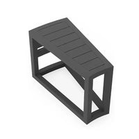 Nordic outdoor sofa coffee table combination simple courtyard waterproof sunscreen circular arc furniture