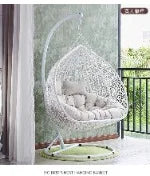 Hanging basket Rattan chair Internet celebrity hammock Indoor household Double rocking chair Balcony Chlorophytum