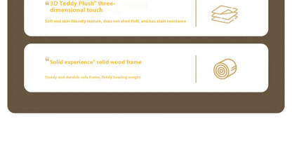 Cloud Sofa Plush Pumpkin Sofa Combination Soft And Comfortable Modern Living Room Sofa Suite Apartment Home Decoration Furniture