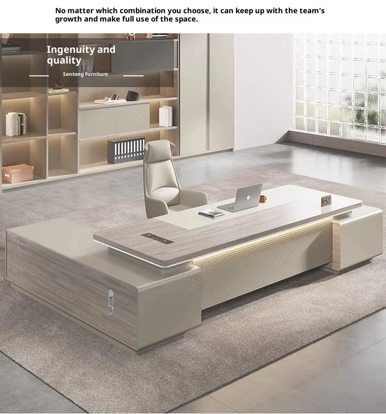 Computer Desk Modern Height Adjustable Electric Standing Workstation Memory Preset Home Office Professional Furniture Beauty