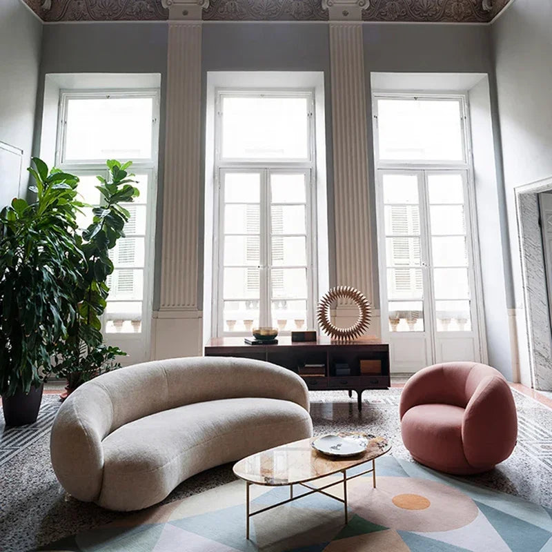 Luxury Wood Couches Nordic Simple Comfortable Designer Living Room Sofas Modern Lounge Postmodern Princess Unique Furniture