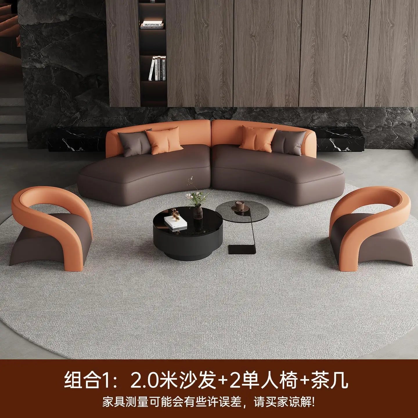 Beauty salon, clothing store, office, hotel lobby, rest area, reception and negotiation sofa