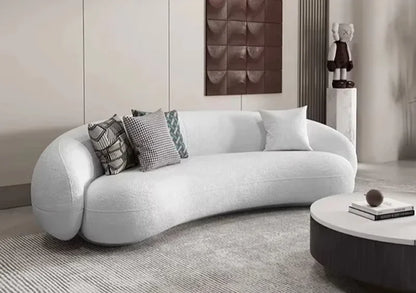 Minimalist Nordic Living Room Sofas Leather Recliner Designer Modern Sofas Luxury Lounge Balcony Cheap Divano Home Furniture
