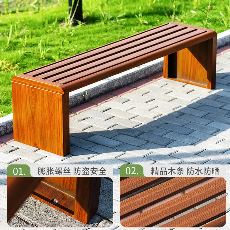 Chaise de parc, banc de loisirs en plein air, tabouret de cour, centre commercial, terrain de basket-ball, repos, chaise à rangée, meubles durables