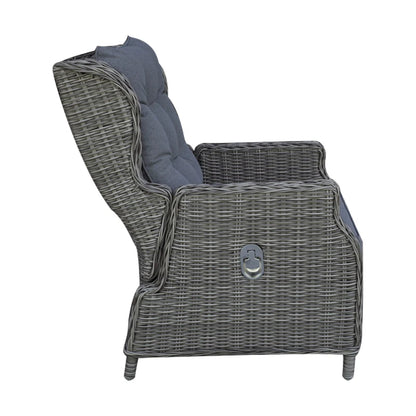 Comfortable and Durable Outdoor Furniture Portable Wicker Chairs for Garden Backyard Hotels Parks Villas