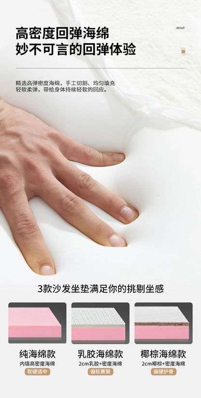 Dual-purpose simple multi-functional storage sofa bed retractable small apartment living room push-pull single double technology