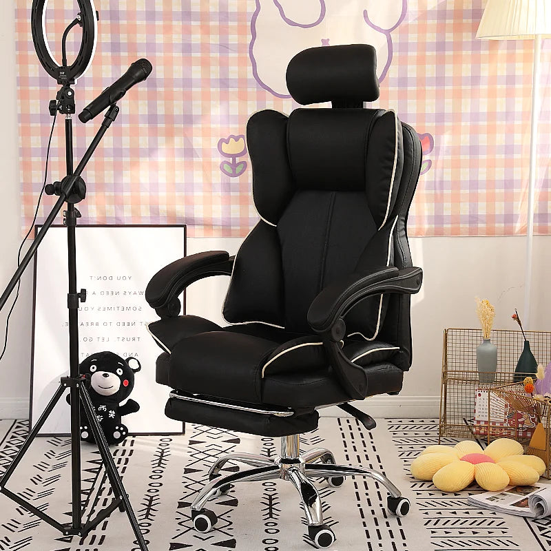 New Gaming Chair with Footrest Lift Up Game Chair High Quality Ergonomic Chair Home Furniture office computer chair gamer chair