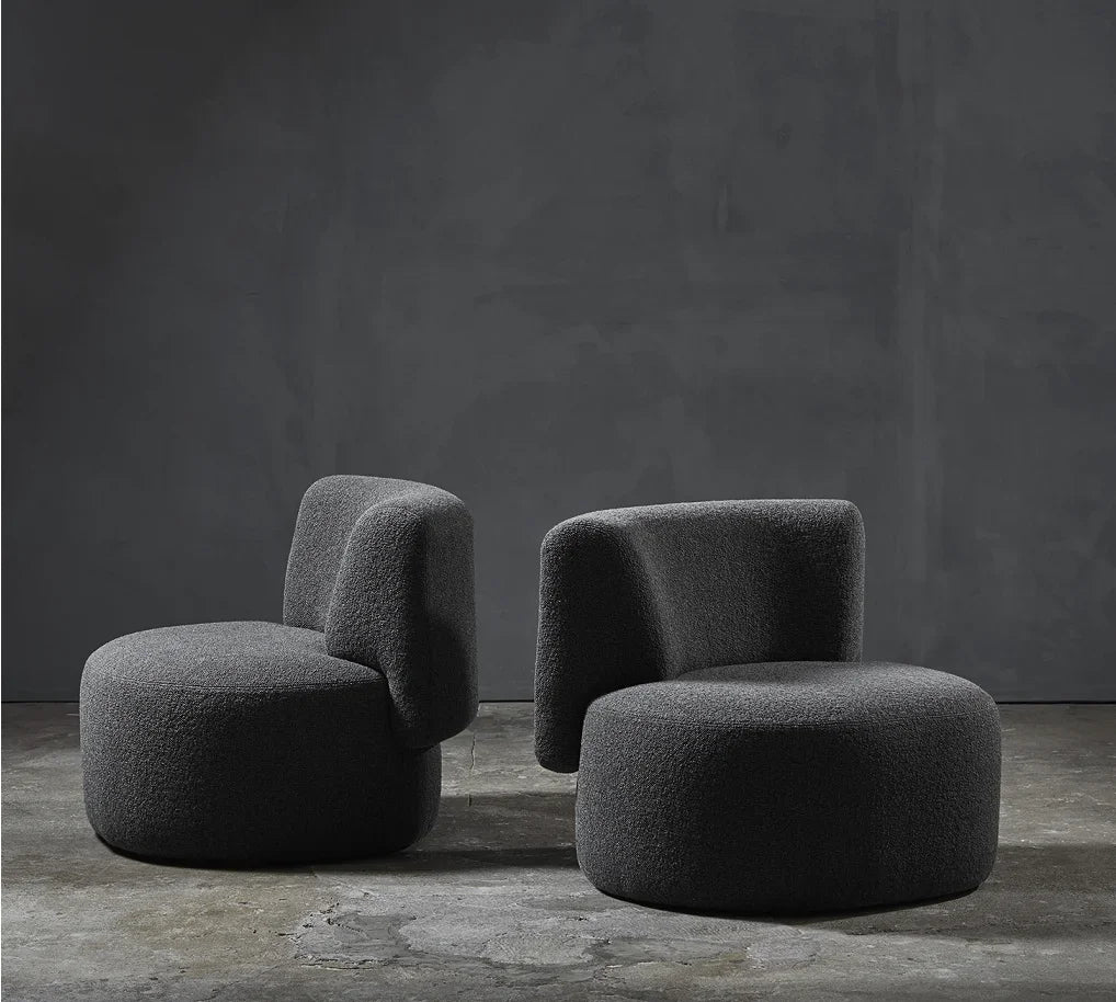 For Luxury Nordic Leisure Chair Living Room Single Sofa for Home Hotel Restaurant Stylish Velvet Accent Chair