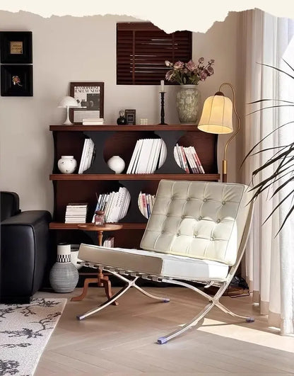 Barcelona single sofa chair living room bedroom designer lazy lounge chair network red small sofa chairs