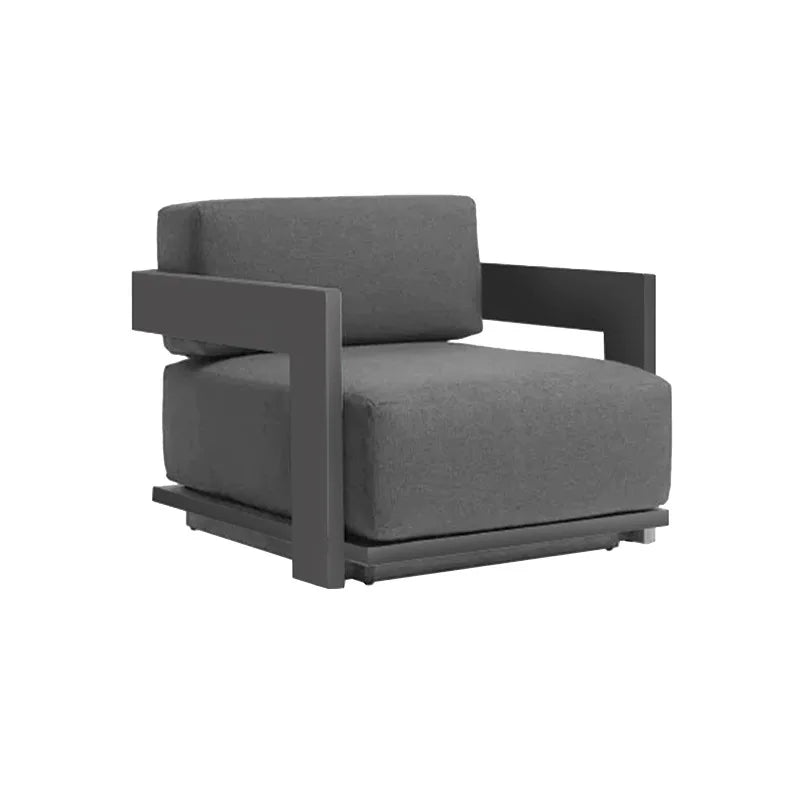 Outdoor Sofa Set Garden Furniture Lounge Furniture Sofa Outdoor Sofa Set Waterproof Aluminum Alloy Solid Wood
