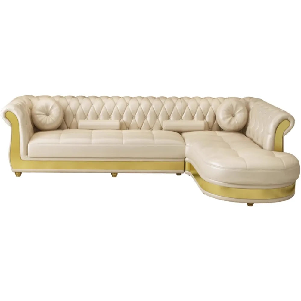 Stylish Modern Luxury Reclining Sofa Perfect Corner Couch Chic Living Room Relaxation Elegance Deserve Canape Salon Decoration