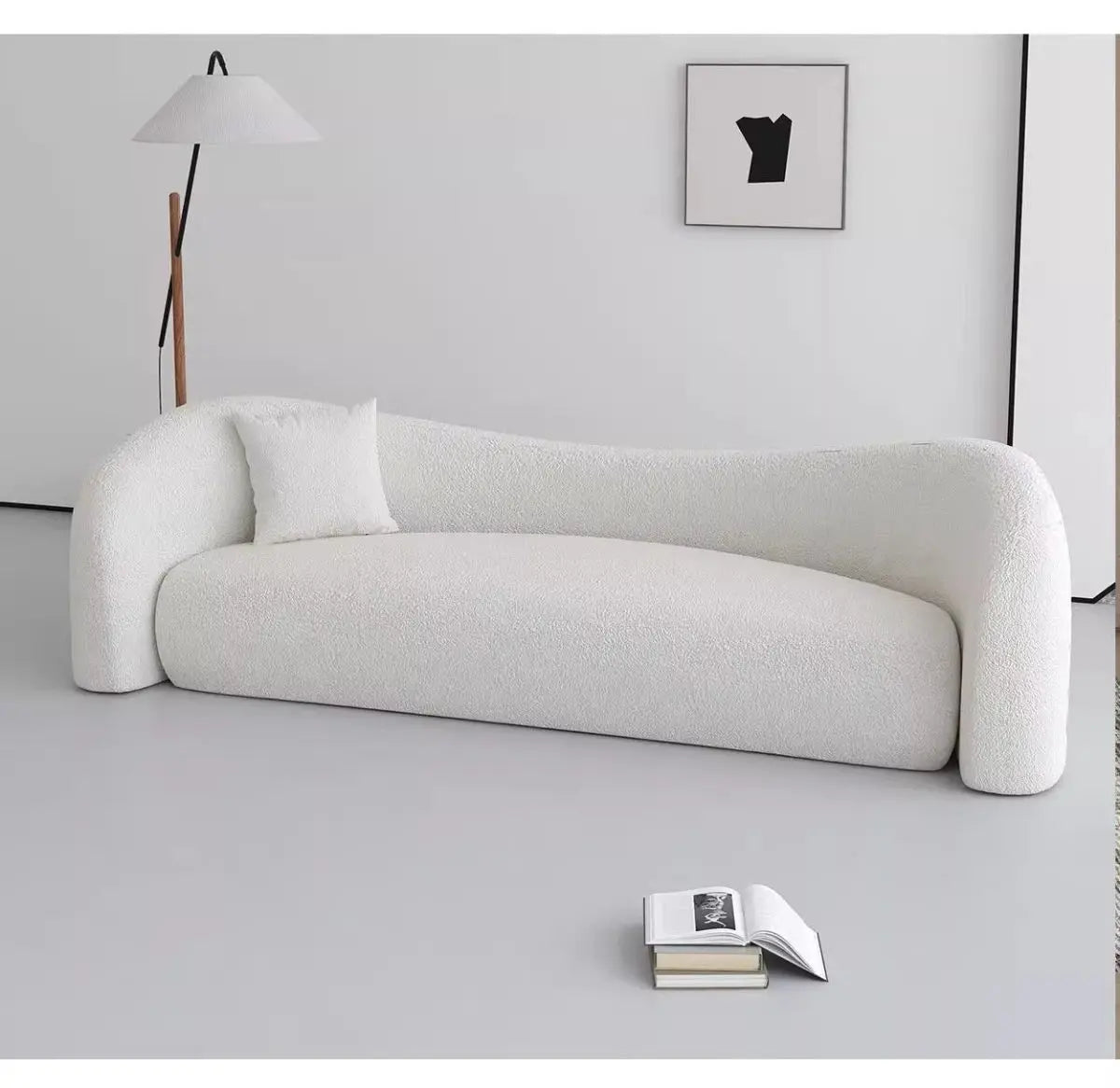 Nordic cream style simple modern sofa small apartment clothing store negotiation reception rest area