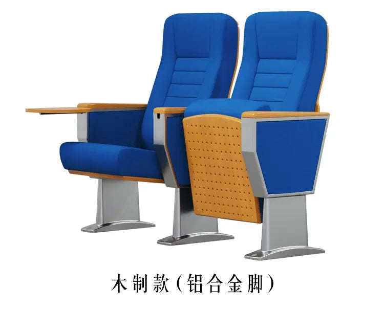HT meeting room with row chairs Cinema School ladder classroom Aluminum alloy academic lecture hall seat