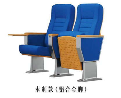 HT meeting room with row chairs Cinema School ladder classroom Aluminum alloy academic lecture hall seat