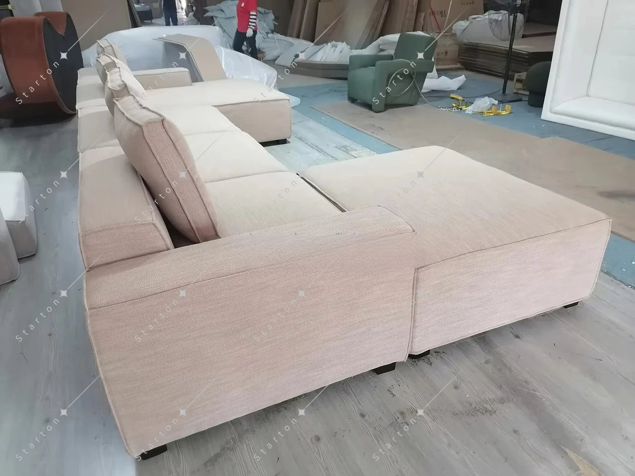 Corner Sofa Bed Sofas De Salon Canape Villa Living Room Furniture Corner Couch Modular Sectional Chaise Lounge L Shape Sofa