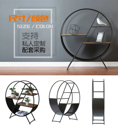 Nordic Living Room Bedroom Floor Shelf Bogu  Accessory  Book Flowe  Wine Rack Display Storage