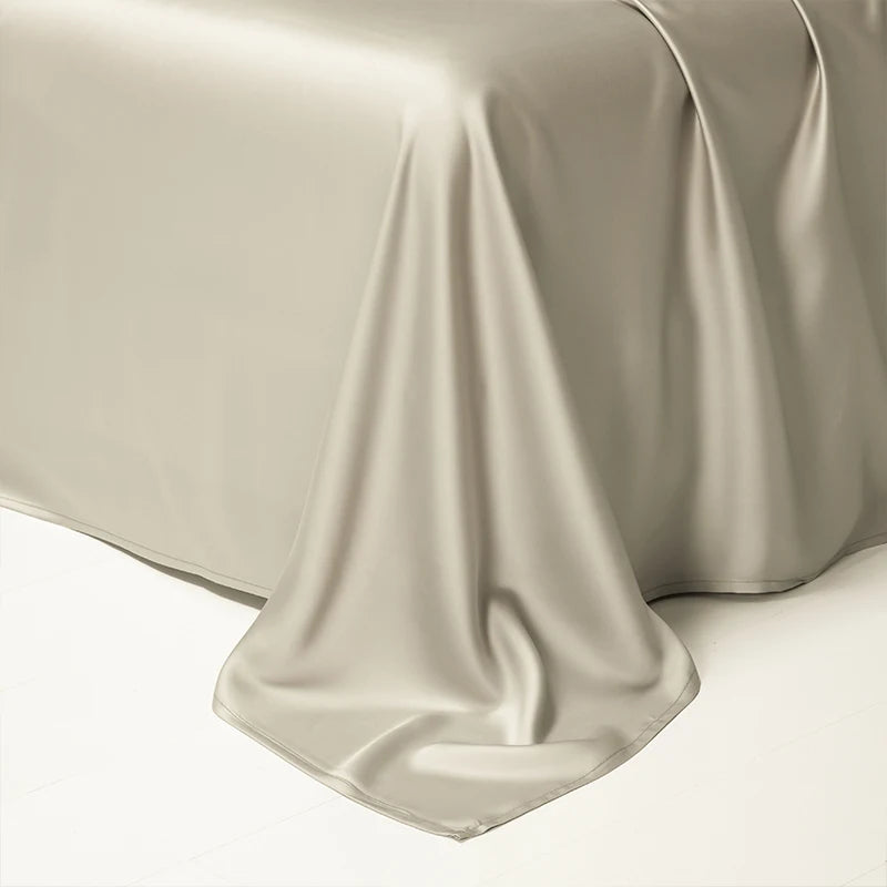 Premium 4/6pcs Egyptian Cotton Bed Sheet Set Soft Long Staple Cotton Bedding Set Luxury Silky Fitted Sheet Flat Sheet Pillowcase