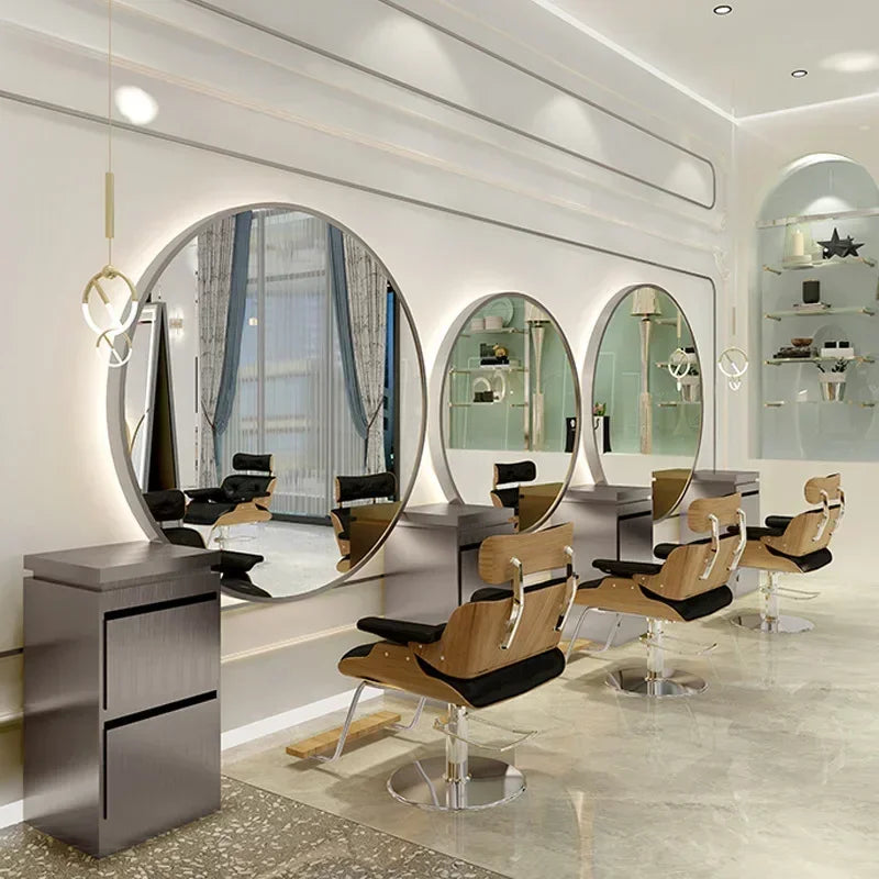 Shampoo Barber Chair Simplicity Wheels Swivel Salon Chair Hair Stylist Facial Sillas Cosmetic Aesthetic Salon Furniture