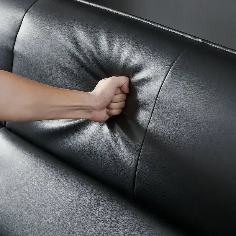 Modern simple office business combination sofa, reception sofa, office leather sofa, office tea sofa