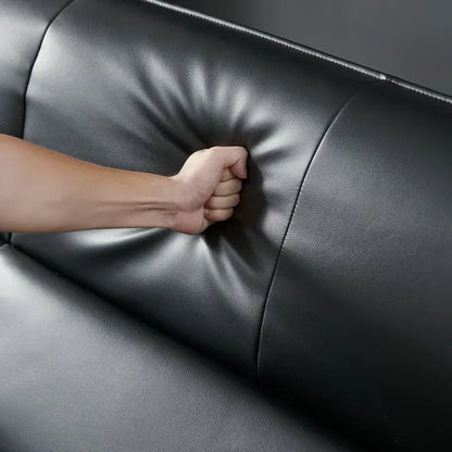 Modern simple office business combination sofa, reception sofa, office leather sofa, office tea sofa