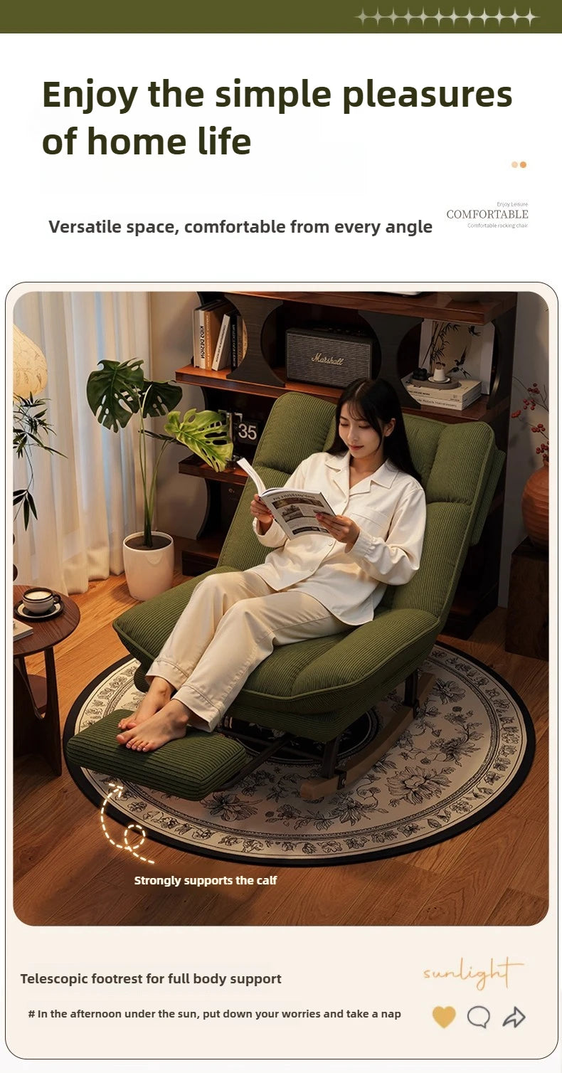 Swinging Chair for Lounging or Sleeping,lazy Sofa Lounge Chair,Rocking Chair,balcony,living Room,leisure Chair for Home Use