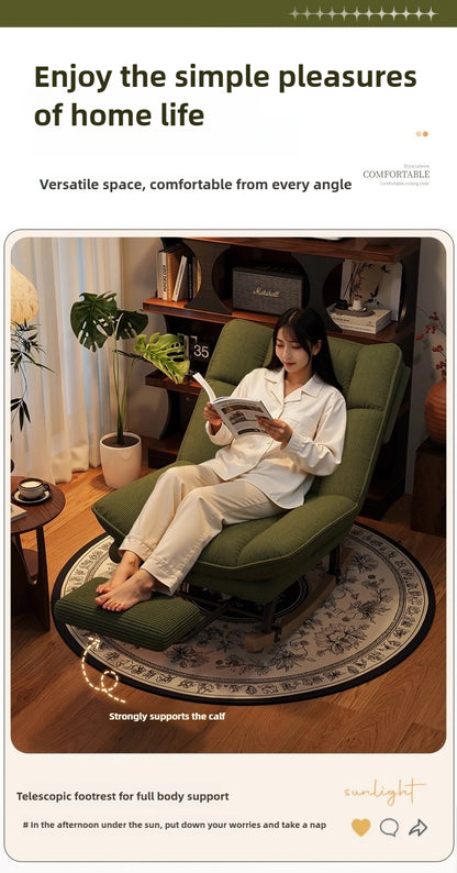 Swinging Chair for Lounging or Sleeping,lazy Sofa Lounge Chair,Rocking Chair,balcony,living Room,leisure Chair for Home Use