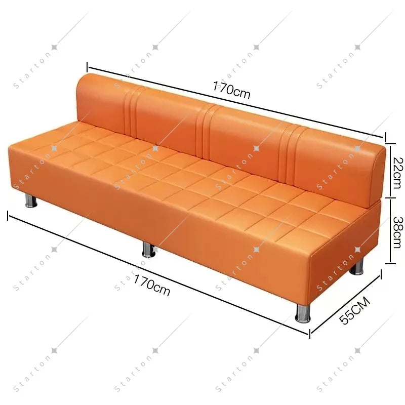 Barbershop, Sofa, Waiting Internet Celebrity Hair Salon Guests, Long Waiting Chair