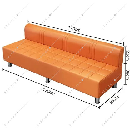 Barbershop, Sofa, Waiting Internet Celebrity Hair Salon Guests, Long Waiting Chair