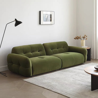 Luxury Romantic Sofa Puff Living Room Modern Comfortable Sofa Nordic Style Accent Divani Da Soggiorno Home Furniture