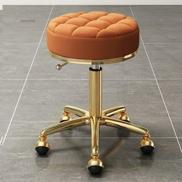 High end, stainless steel, dining chair, single sofa chair designer