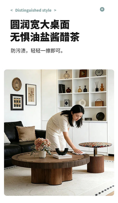 Minimalism Living Room Coffee Tables Bedroom Furniture Homestay Modern Coffee Tables Tea Wooden Furniture ChaJi MH40CJ