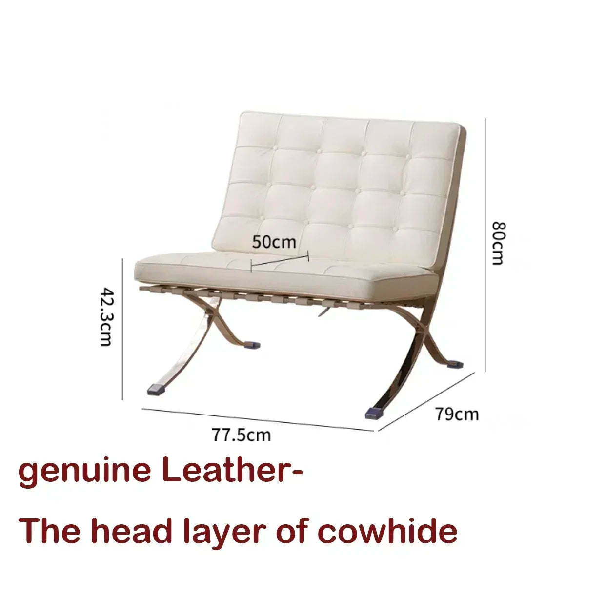 Designer Basarona Single Sofa Chair Balcony Business Guest Negotiation Reception Office Living Room Bedroom Leisure Furniture HY