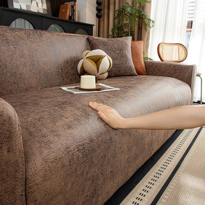 Adjustable Waterproof Elastic Sofa Cover Armchair Protector Corner L Shape Stretch Slipcovers Couch Covers 1/2/3/4/5 Seater