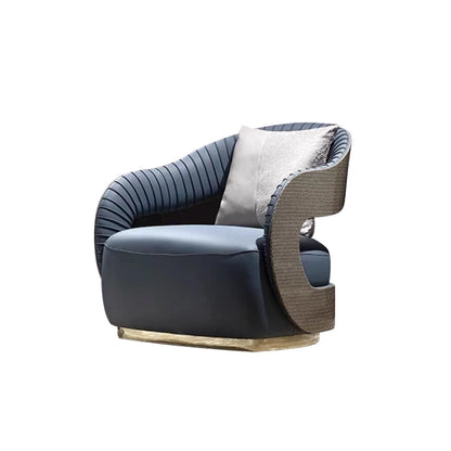 Leather sofas, modular furniture