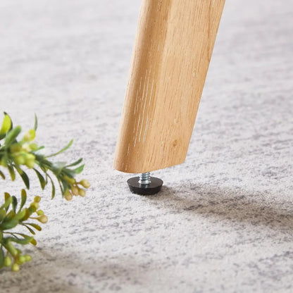 2-Piece Solid Wood Coffee Table Set, Rustic Round Farmhouse End Tables for Living Room, 31x31x16 in, Light Brown