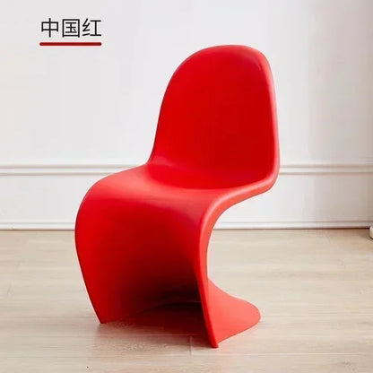 Design Minimalist Dining Chair Acrylic Kitchen Colorful Office Chair Modern Living Room Cadeira Kitchen Furniture  A1