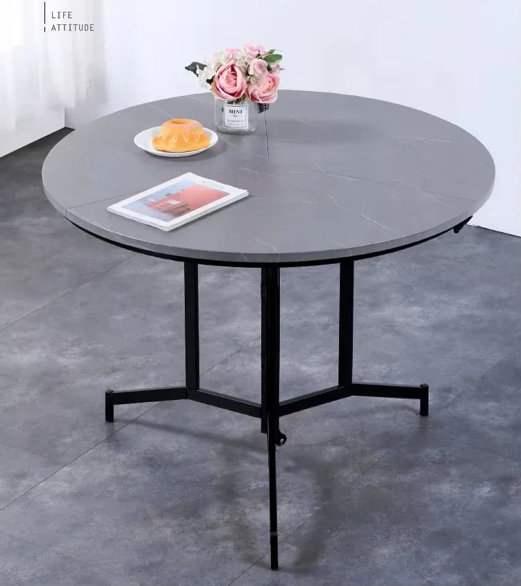 Custom Multifunctional Indoor Living Room Folding Dinning Table Portable Outdoor Camping Folding Wood Table