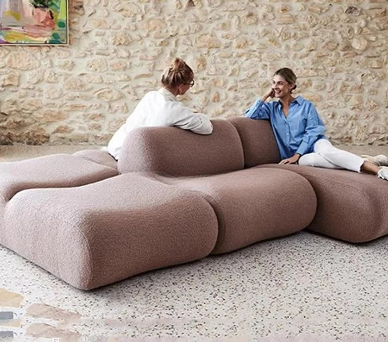Vacuum compression sofa hot-selling style modular sofa living room sponge sofa