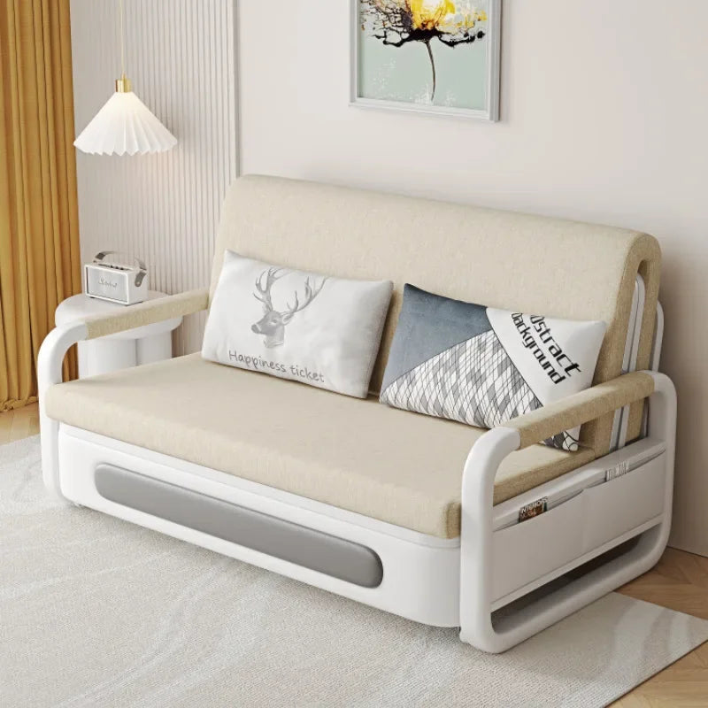 Folding, sofa bed, dual use, multi functional, living room, single and double, small apartment, balcony