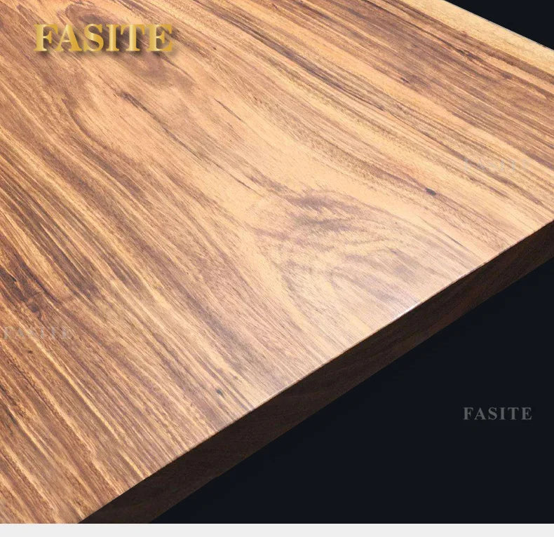 New Chinese black gold wood leather sofa high-end luxury villa living room simple concubine corner household solid wood