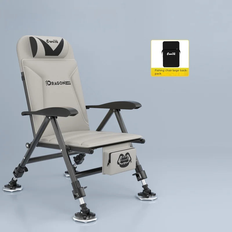 All Terrain European Fishing Chair Multi function Wild Diaotai Folding Portable Fishing Chair Can Be Reclining Fishing Chair